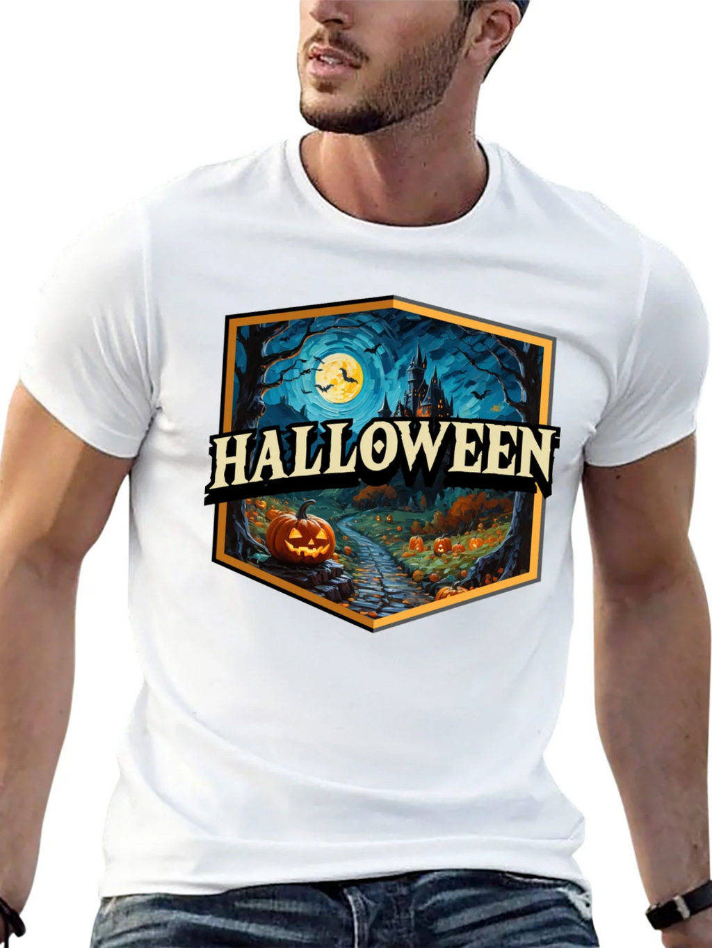 Halloween Graphic Tee Spooky Season Shirt product image 12