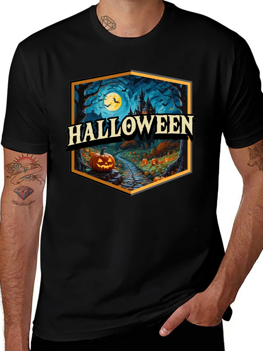 Halloween Graphic Tee Spooky Season Shirt product image 1