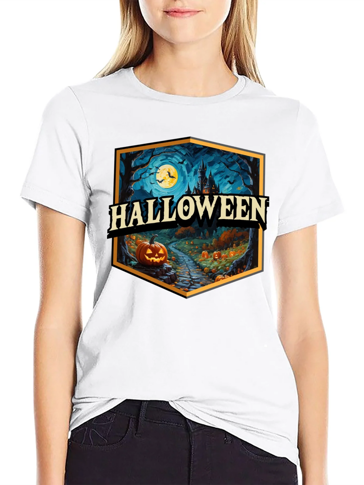 Halloween Graphic Tee Spooky Season Shirt product image 8