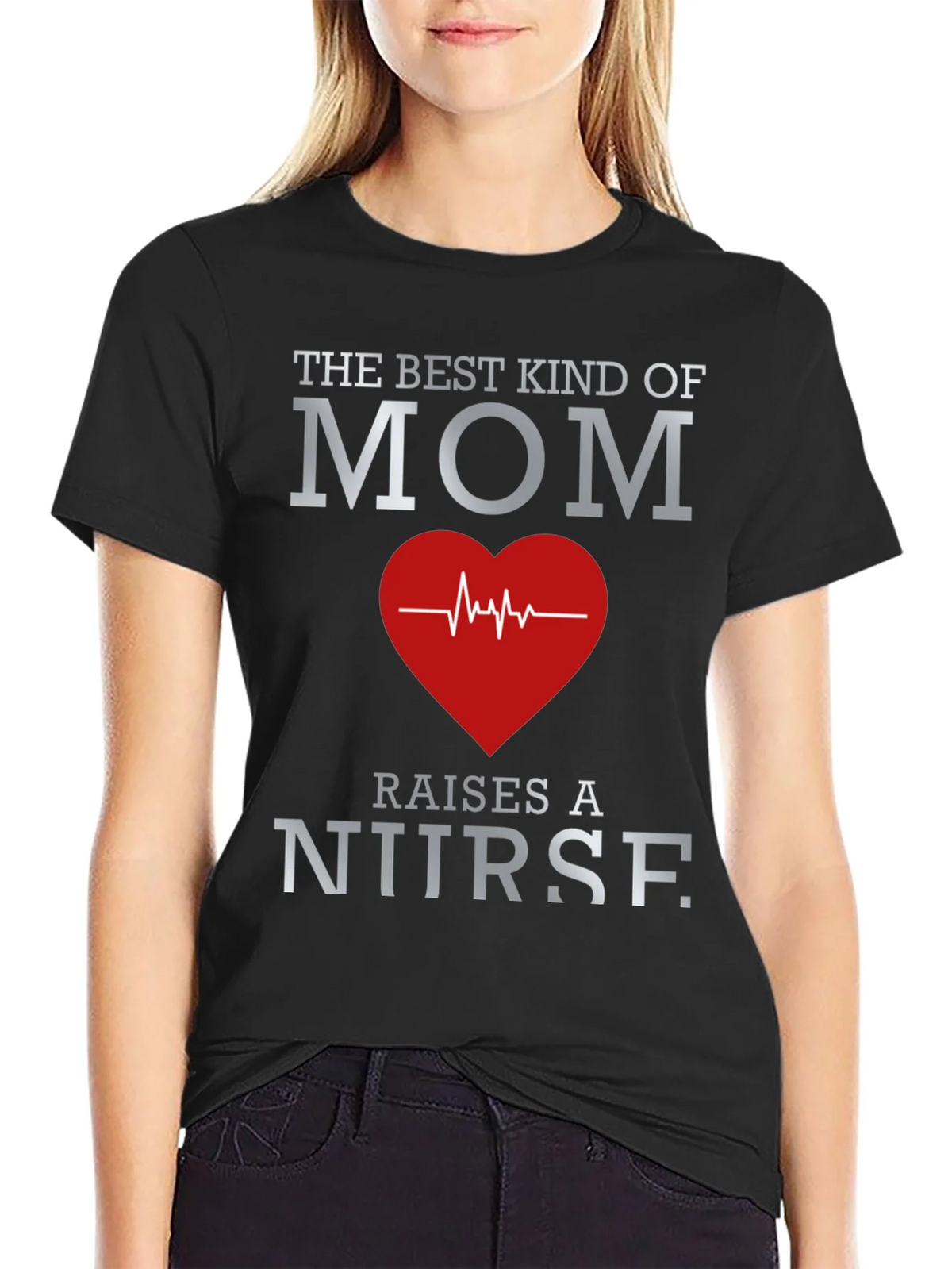 Best Mom Nurse Graphic T-Shirt product image 2