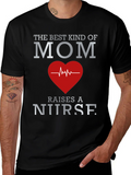 Best Mom Nurse Graphic T-Shirt product image 1