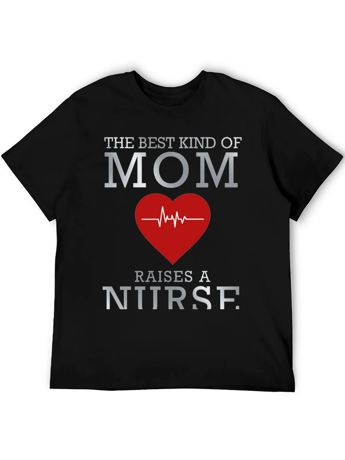 Best Mom Nurse Graphic T-Shirt product image 5