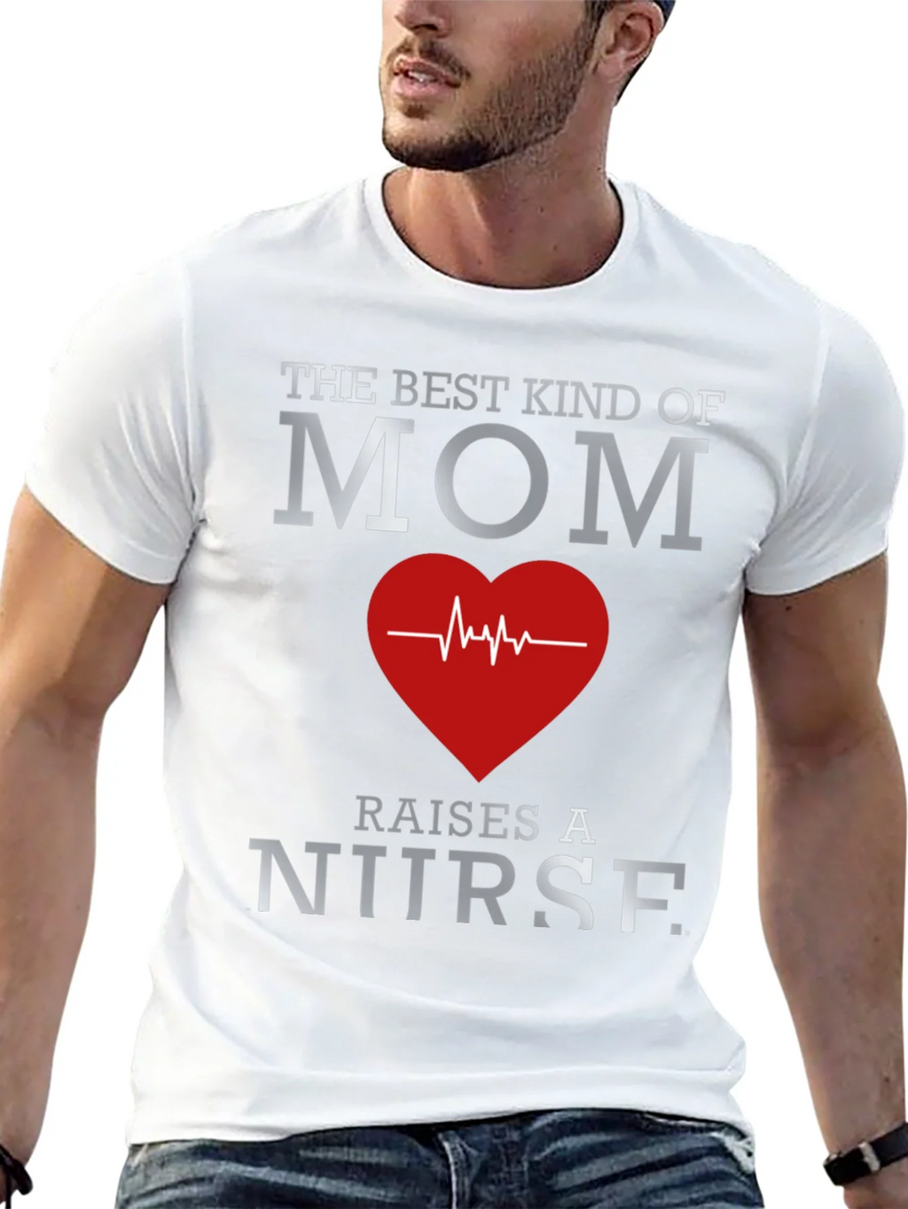 Best Mom Nurse Graphic T-Shirt product image 12