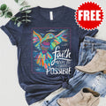 Faith Hummingbird Tee - 0