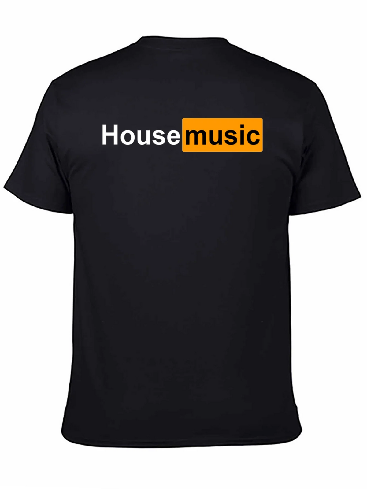 House Music T-Shirt - Black Cotton Tee product image 4