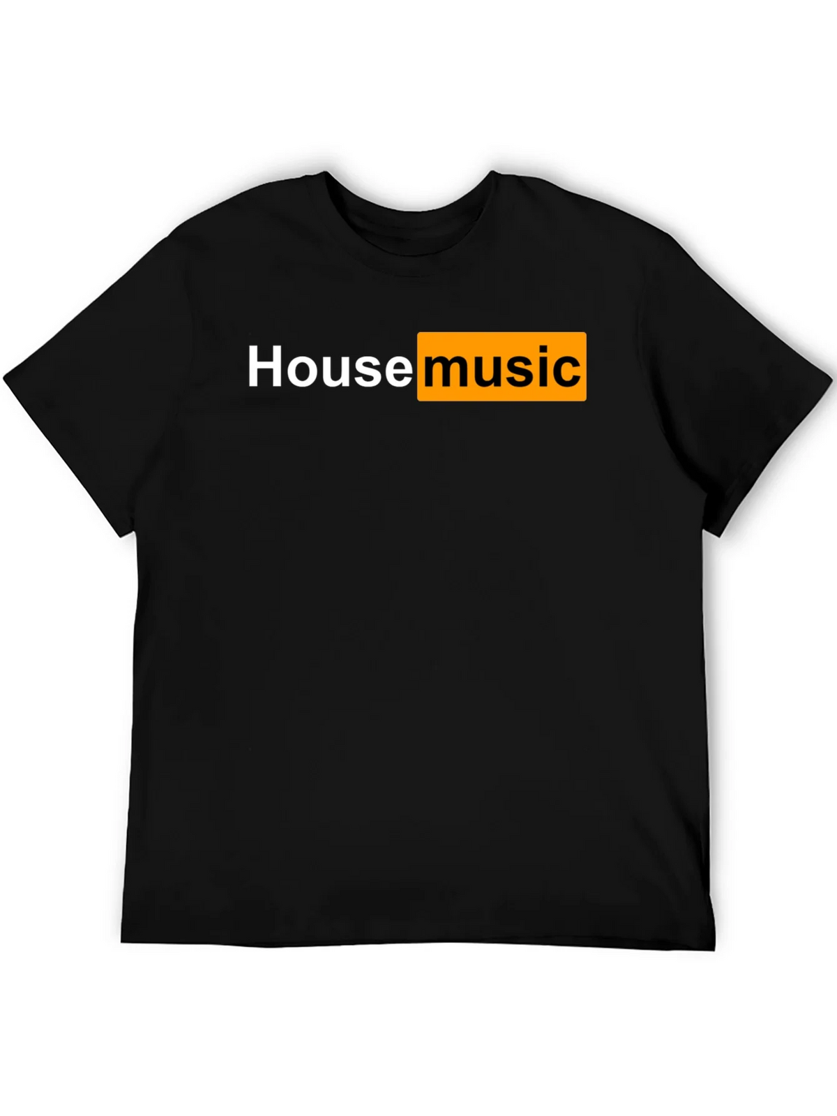 House Music T-Shirt - Black Cotton Tee product image 5