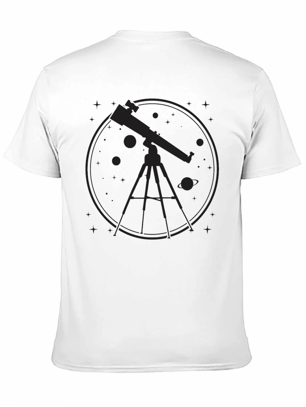 Astronomy Telescope Graphic Tee - Black product image 10