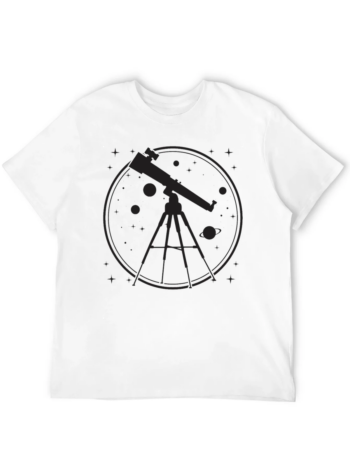 Astronomy Telescope Graphic Tee - Black product image 11